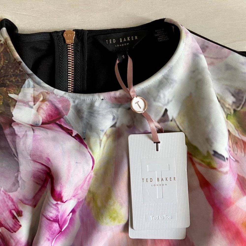 NWT Ted Baker London Milisa Floral Dress - Picture 9 of 16